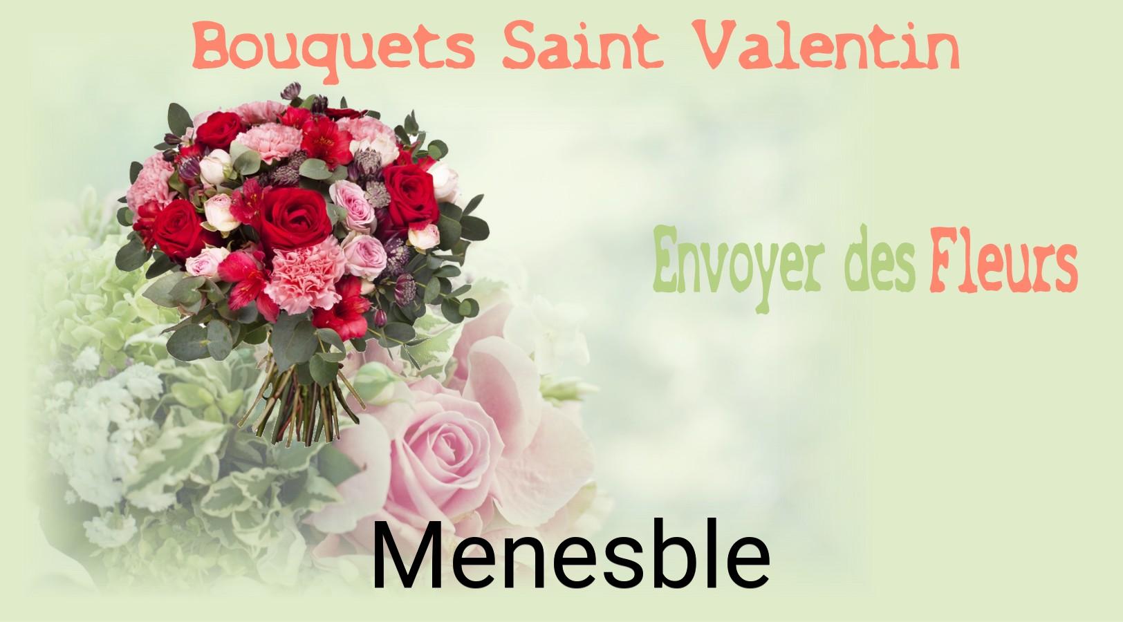 Roses de Saint-Valentin livrées à Menesble